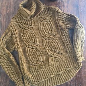 Chunky Knit Turtle Neck
